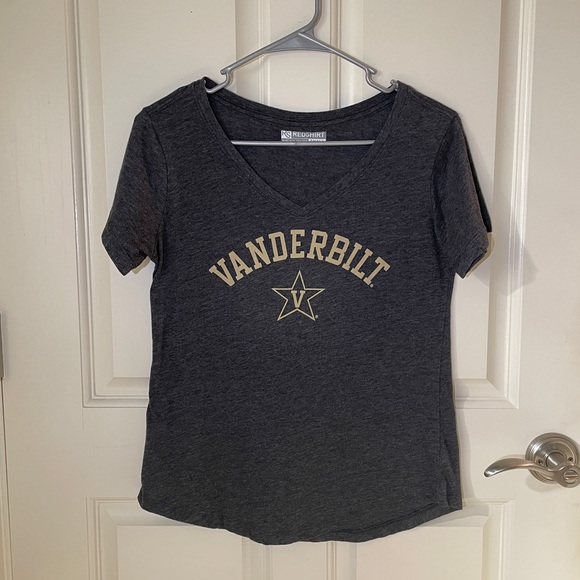 Redshirt Tops - Vanderbilt Women's Short Sleeve Tee - Black